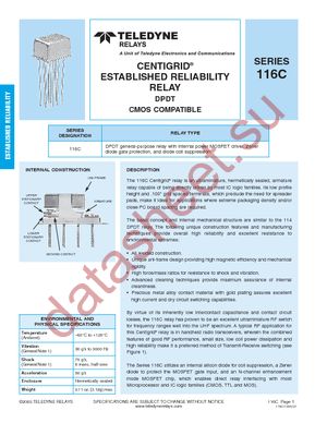 J116C-5M datasheet  